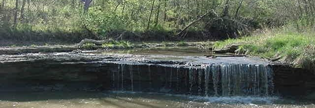 Angel Falls near St. Francis de Sales Catholic Church, Lansing, KS